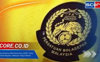 Update Ranking FIFA Desember 2025: Posisi Indonesia Stagnan, Malaysia Terjun Bebas Akibat Sanksi