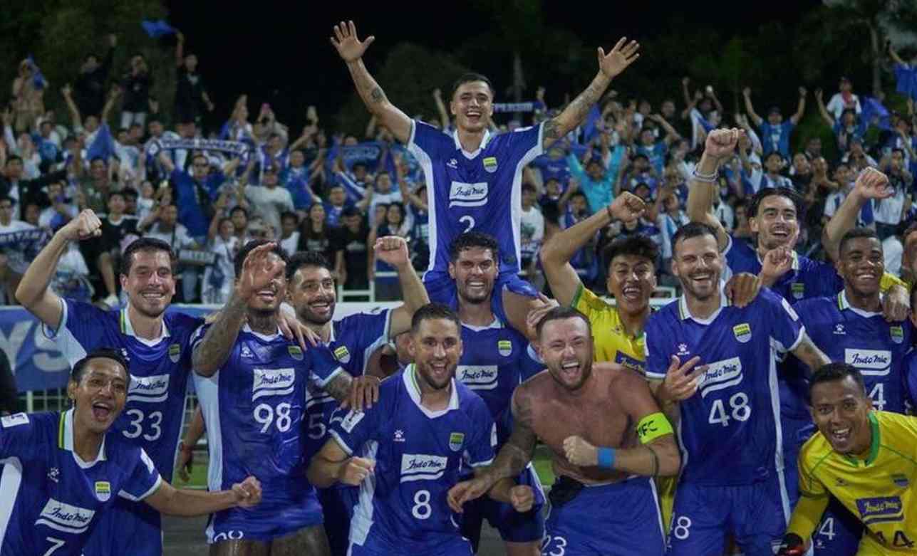 Update ranking klub Asia Persib Bandung terbaru.