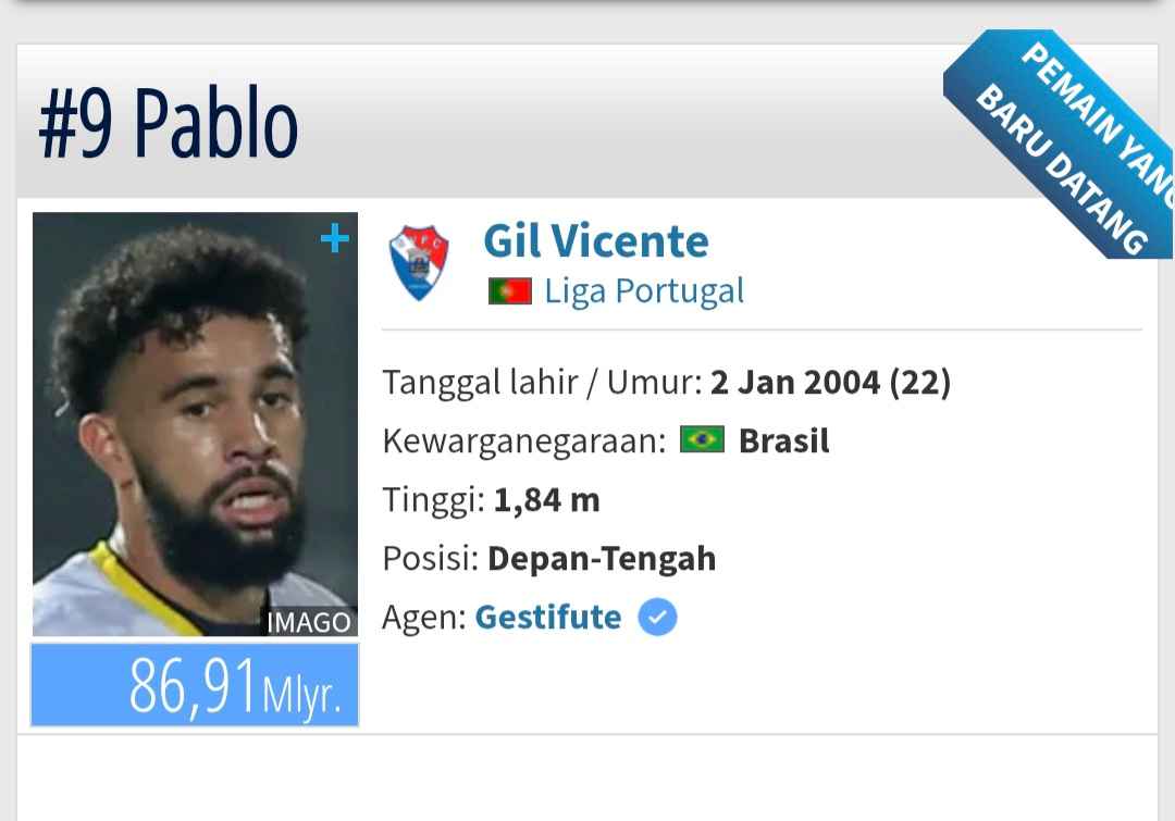 West Ham United Mempertaruhkan Uang £50 juta Pada 2 Striker yang Tak Familiar: Penyesalan atau Keberuntungan? Pablo Filipe jadi pemain incaran utama West Ham United