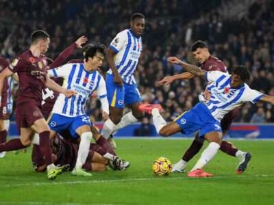 Rating Pemain Man City vs Brighton 1-1 Erling Haaland Boros Peluang!