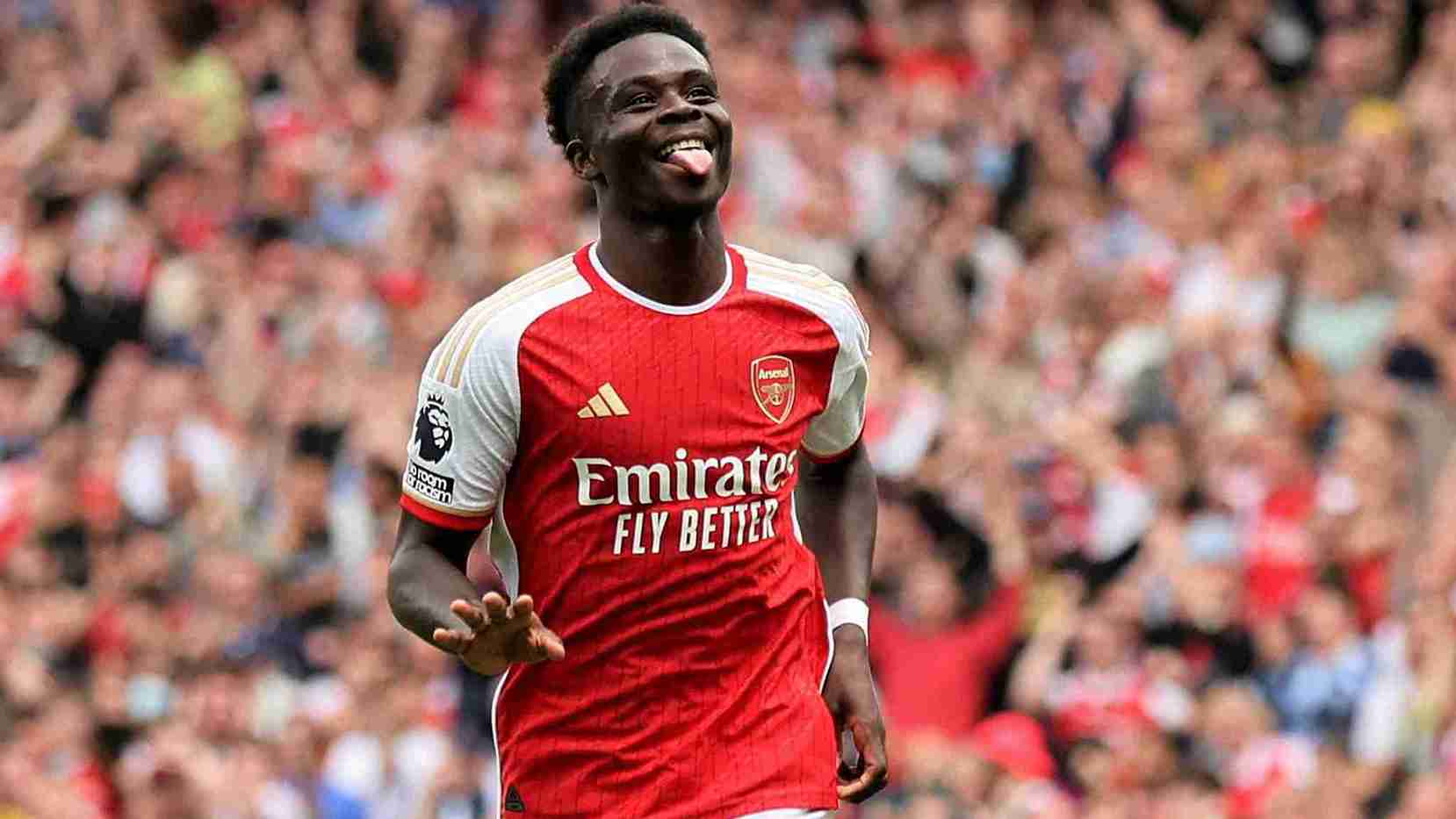 Bukayo Saka Pemain Arsenal